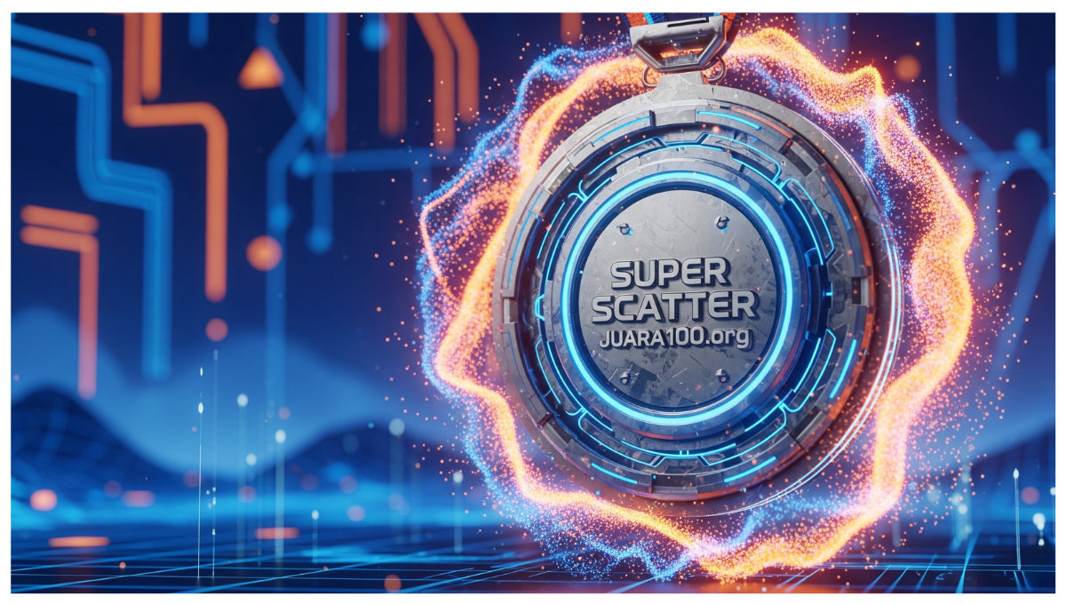 Super Scatter Juara100.org Medal