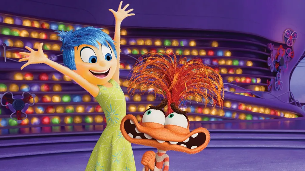 Inside Out 2 Glued to Phone
