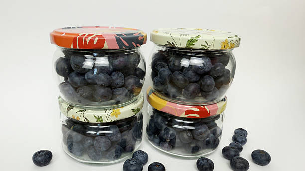 A kitchen with food storage and containers.